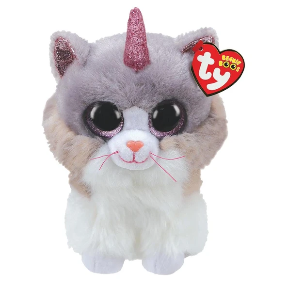 Ty Beanie Boos Peluş Unicorn Kedi Asher 22 cm ürün görseli 1