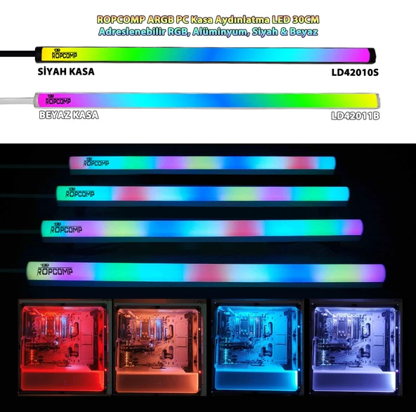 Ropcomp ARGB PC Kasa Aydınlatma LED - Resim 4