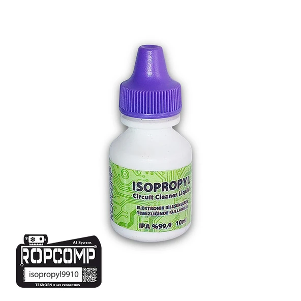 Ropcomp ISOPROPYL Elektronik Temizleyici Likit 10 ML ürün görseli 1
