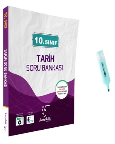 10.Sınıf Tarih Soru Bankası (Yeni Müfredat) ürün görseli 1