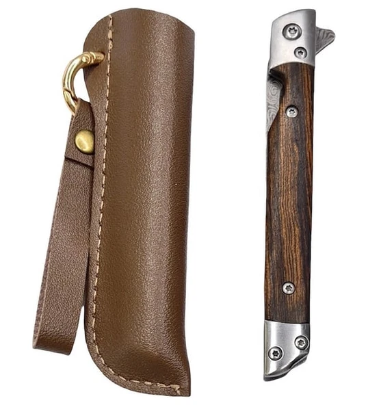 M390 Damasgus Tanto Efendi Çelik Çakı - Resim 2