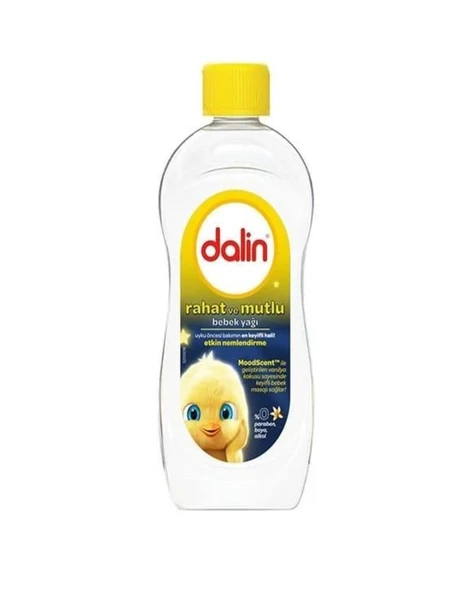 Dalin ( 3 ADET ) Rahat ve Mutlu Bebek Yağı 100 ML x 3 Adet ürün görseli 1