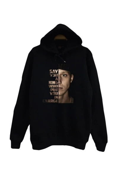 fame-stoned Nf Baskılı Kapüşonlu Sweatshirt ürün görseli 1