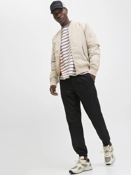 JACK JONES Erkek Jogger Paçası Ribanalı Pantolon 12278949 ürün görseli 1