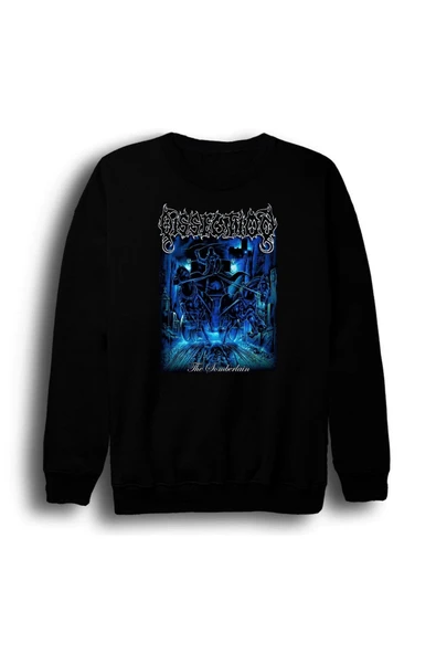 fame-stoned Dissection - Metal - Müzik - Baskılı Unisex %100 Pamuk Bisiklet Yaka Siyah Sweatshirt ürün görseli 1