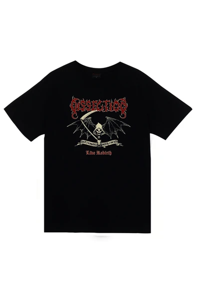 fame-stoned Dissection - Metal - Müzik - Baskılı Unisex %100 Pamuk Siyah T-shirt ürün görseli 1
