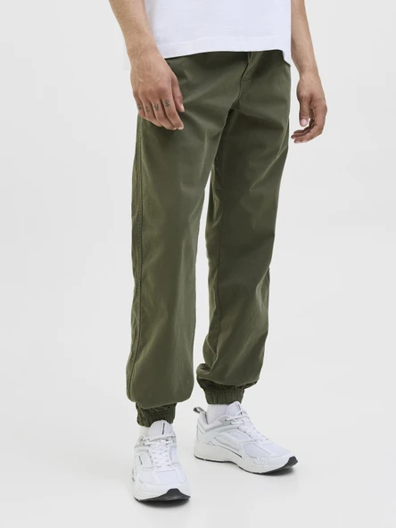 JACK JONES Erkek Jogger Paçası Ribanalı Pantolon 12278949 ürün görseli 1