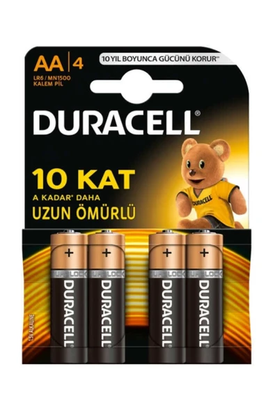DURACELL KALEM AA PIL 4 LU BLS ürün görseli 1