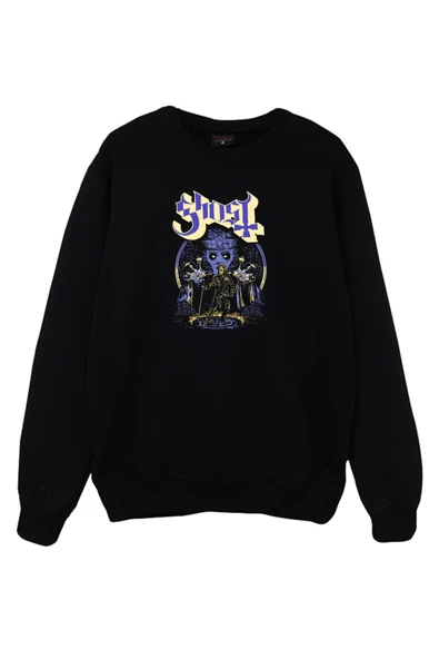 fame-stoned Ghost Baskılı Sweatshirt ürün görseli 1