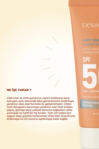Dermoend Leke Karşıtı Güneş Kremi - Resim 6
