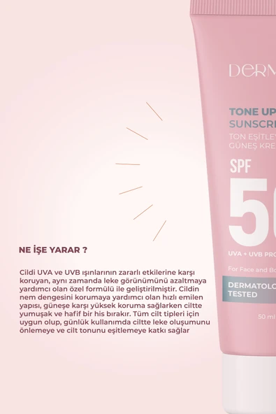 Dermoend Ton Eşitleyici Güneş Kremi - Resim 6