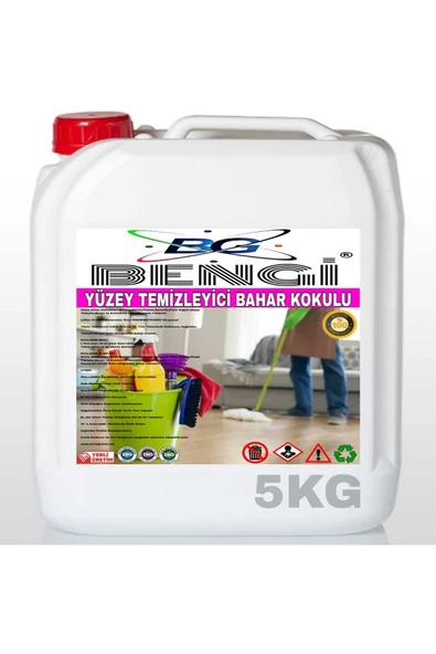 YÜZEY TEMİZLEYİCİ BAHAR  KOKULU 5 KG ürün görseli 1