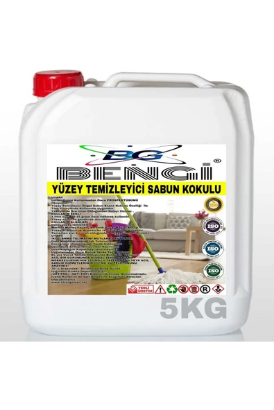 Yüzey Temizleyici Doğal Sabun Kokulu 5kg ürün görseli 1