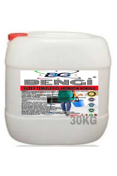 YÜZEY TEMİZLEYİCİ  AROMATİK KOKULU 30 KG ürün görseli 1