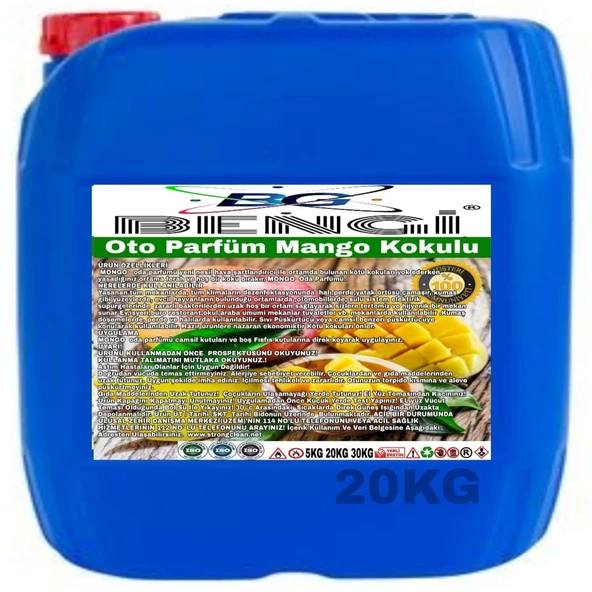 Oto Parfüm Mango Kokulu 20kg ürün görseli 1