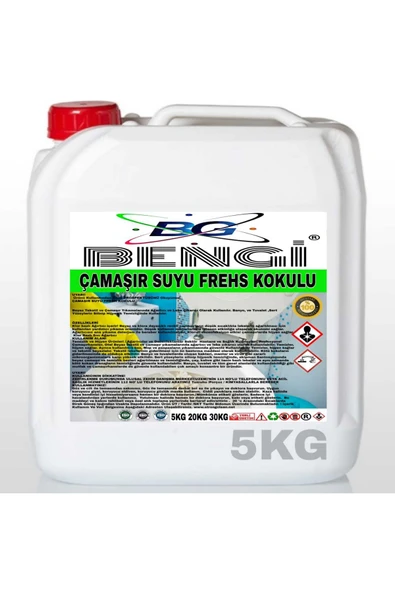 Çamaşır Suyu Fresh Kokulu 5kg ürün görseli 1