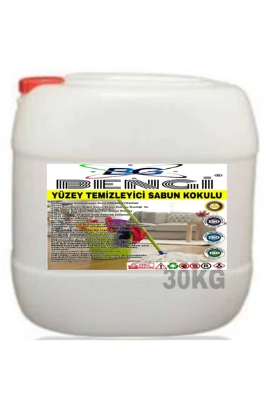 Yüzey Temizleyici Doğal Sabun Kokulu 30kg ürün görseli 1