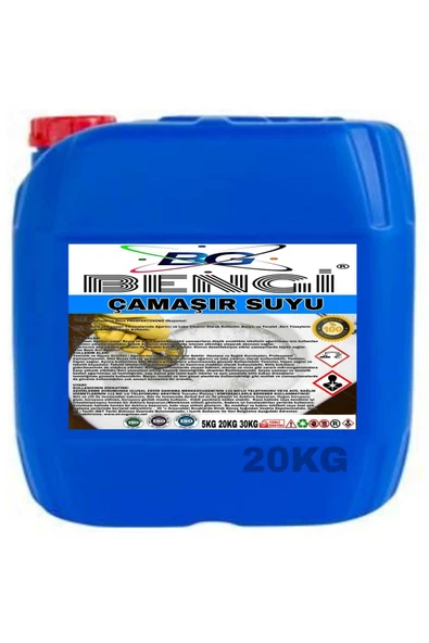 Çamaşır Suyu Klorlu 20kg ürün görseli 1