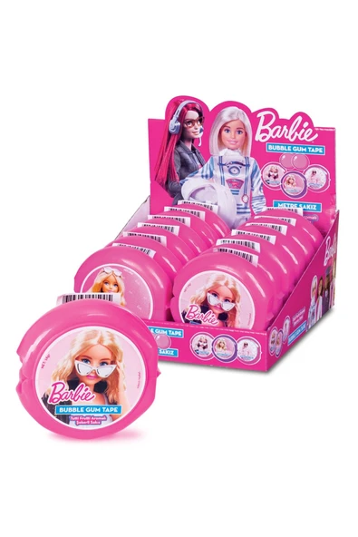 Miniso Barbie Bubble Gum Rolls Metre Sakız ürün görseli 1