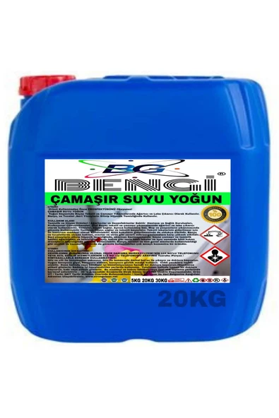 Çamaşır Suyu Ultra Yoğun 20kg ürün görseli 1