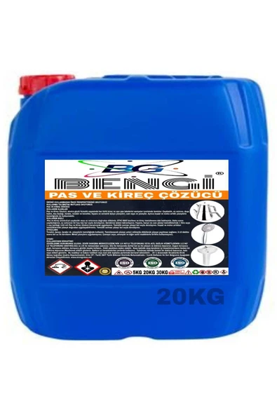 Pas Kireç Çözücü 20kg ürün görseli 1
