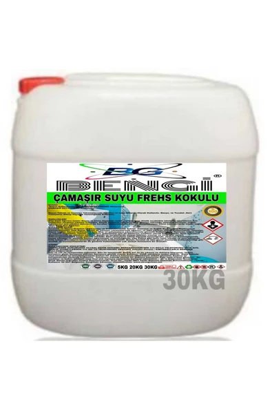 Çamaşır Suyu Fresh Kokulu 30kg ürün görseli 1