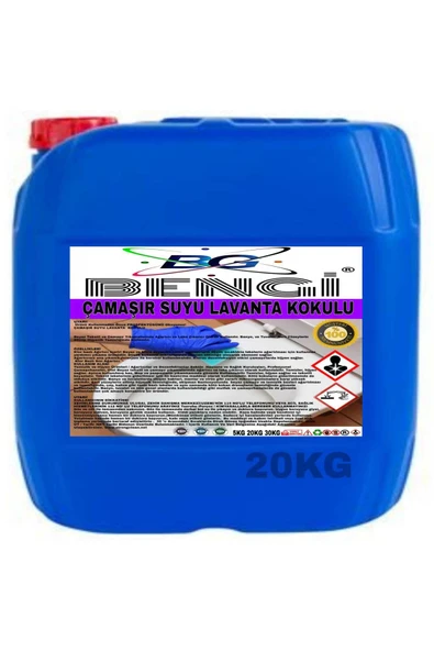 Çamaşır Suyu Lavanta Kokulu 20kg ürün görseli 1