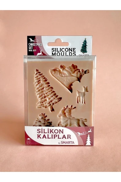 Smarta Silikon Kalıp /Christmas Set /Noel Seti ürün görseli 1
