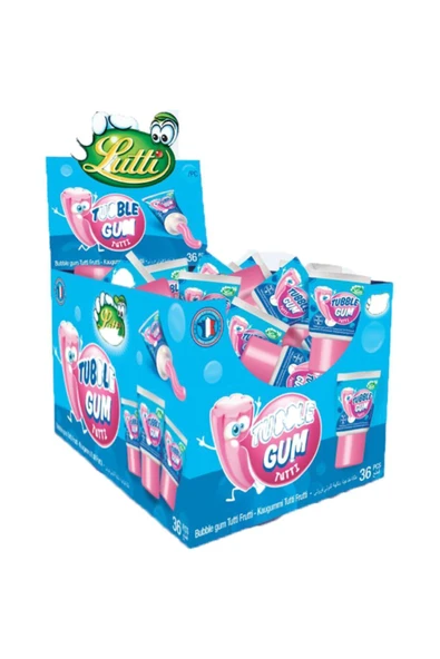 Unibon Tubble Gum Tüp Sakız 35gr 10 Adet ürün görseli 1
