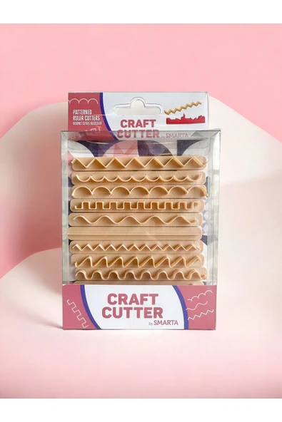 Smarta Patterned Ruler Cutters / Desenli Cetvel Kesiciler ürün görseli 1