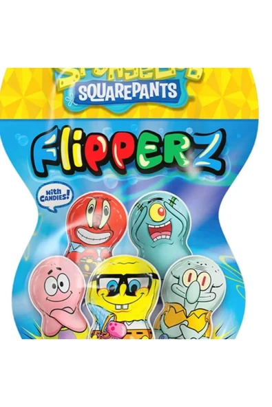 Relkon Flipperz Sponge Bob Lisanslı 24 Lü - Resim 2