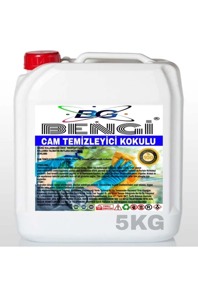 Cam Temizleyici Kokulu 5kg ürün görseli 1