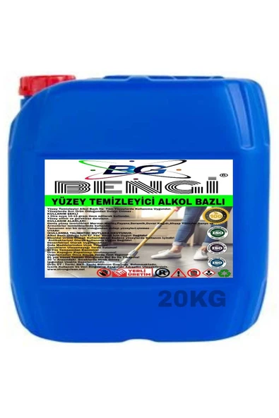YÜZEY TEMİZLEYİCİ   ALKOL BAZLI 20 KG ürün görseli 1
