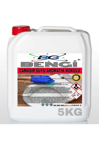 Çamaşır Suyu Aromatik 5kg ürün görseli 1