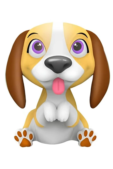 Unibon Washy Friends Köpek Figürü 1 Ad. ürün görseli 1