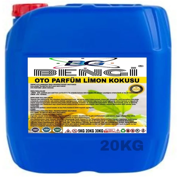Oda Parfüm Limon Esintisi 20kg ürün görseli 1