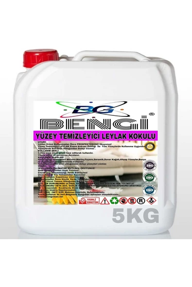 YÜZEY TEMİZLEYİCİ LEYLAK  KOKULU 5 KG ürün görseli 1