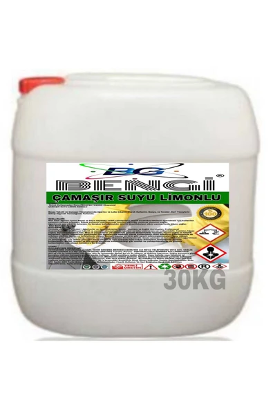 Çamaşır Suyu Limon Kokulu 30kg ürün görseli 1