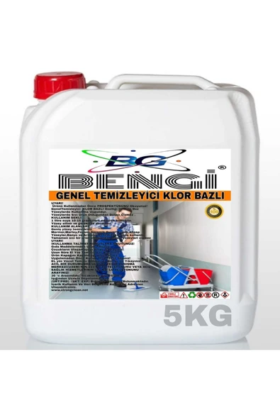 Genel Temizleyici Klor Bazlı 5kg ürün görseli 1