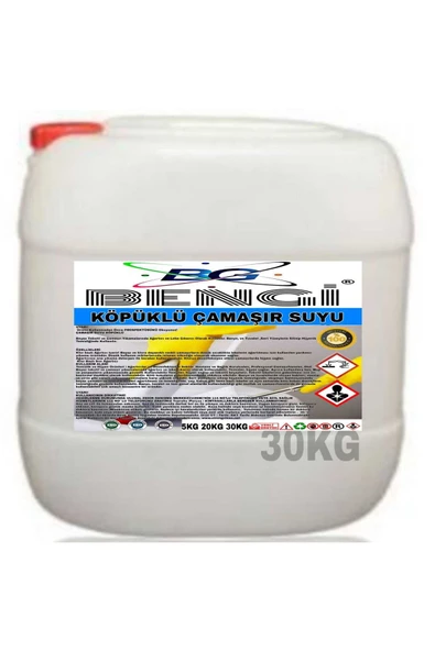 Köpüklü Çamaşır Suyu 30 kg ürün görseli 1
