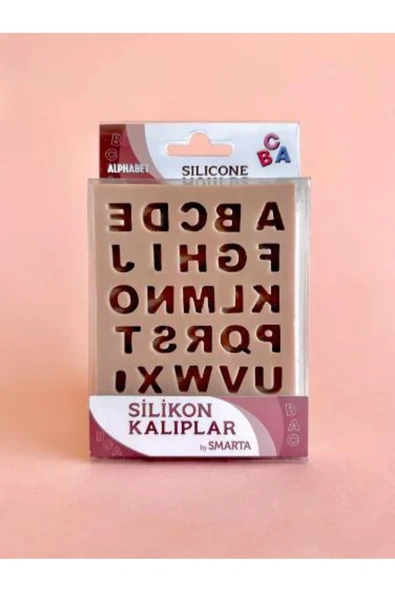 Smarta Silikon Kalıp - Harfler ürün görseli 1