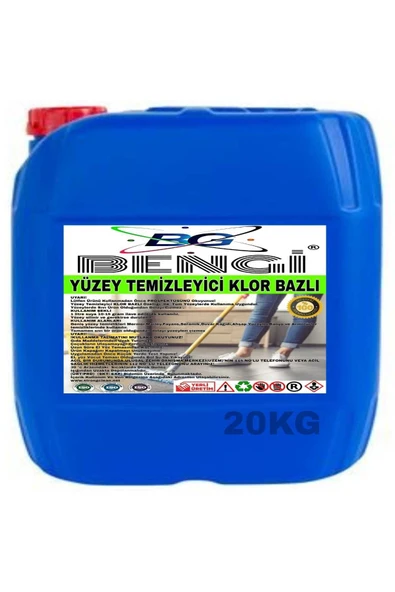 YÜZEY TEMİZLEYİCİ  KLOR BAZLI 20 KG ürün görseli 1
