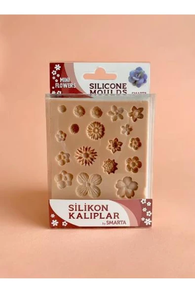 Smarta Silikon Kalıp Küçük Çiçekler - Mini Flowers SK1013010 ürün görseli 1