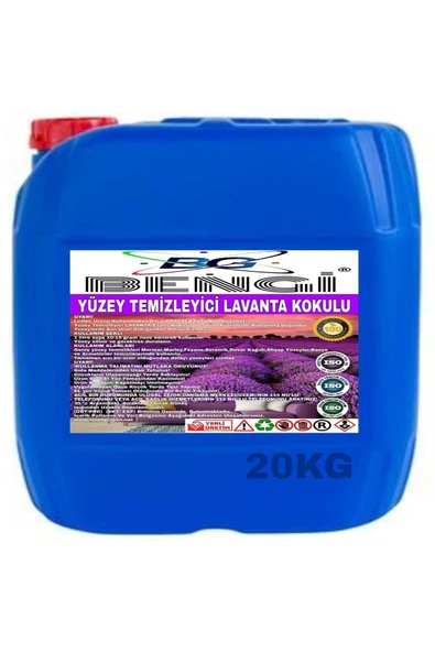 YÜZEY TEMİZLEYİCİ   LAVANTA  KOKULU 20 KG ürün görseli 1
