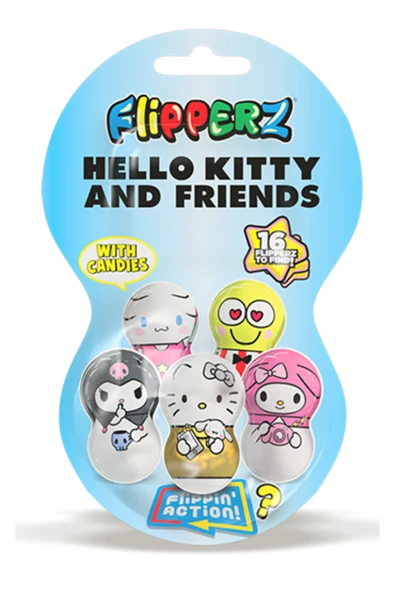 Unibon Hello Kitty & Friends Flipperz (10 Gr) - Resim 2