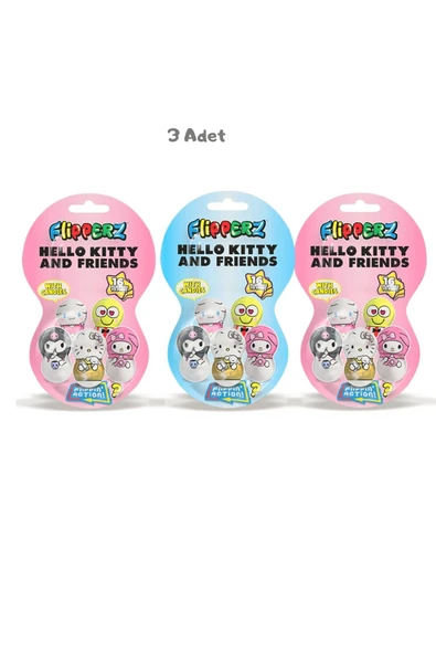 Hello Kitty & Friends Flipperz (10 GR) 3 Adet ürün görseli 1