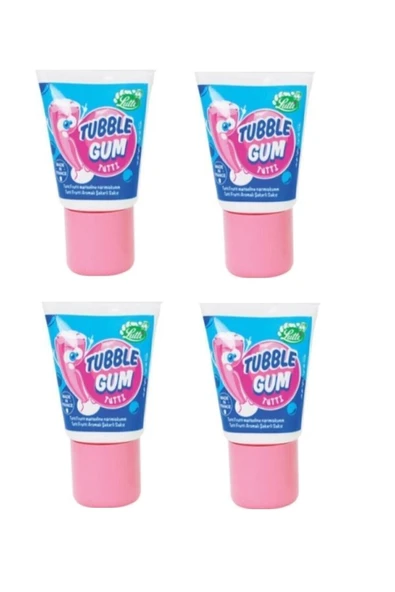 Unibon Lutti Tubble Gum Tutti Frutti Tüp Sakız 35 G 4 Adet ürün görseli 1
