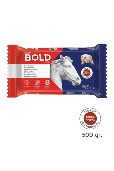 Smarta Bold Toprak Rengi 500 Gr Seramik Kili ürün görseli 1