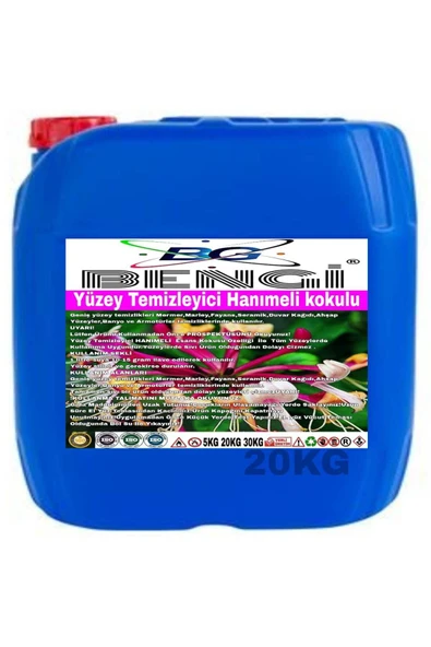 YÜZEY TEMİZLEYİCİ HANIMELİ KOKULU 20KG ürün görseli 1