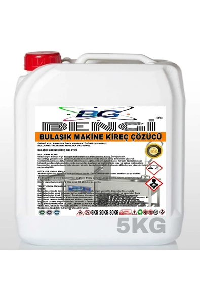 Bulaşık Makine Kireç Çözücü 5kg ürün görseli 1